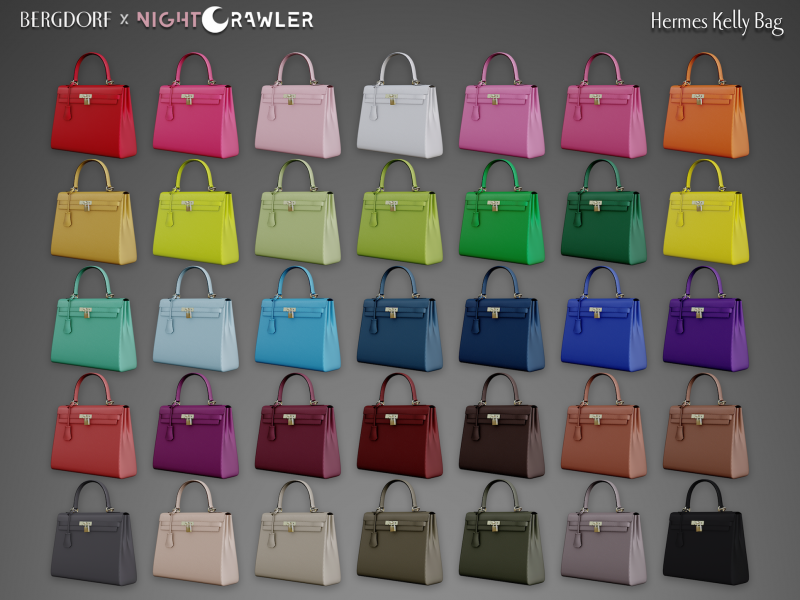 Hermes Kelly Bag - The Sims 4 Download 