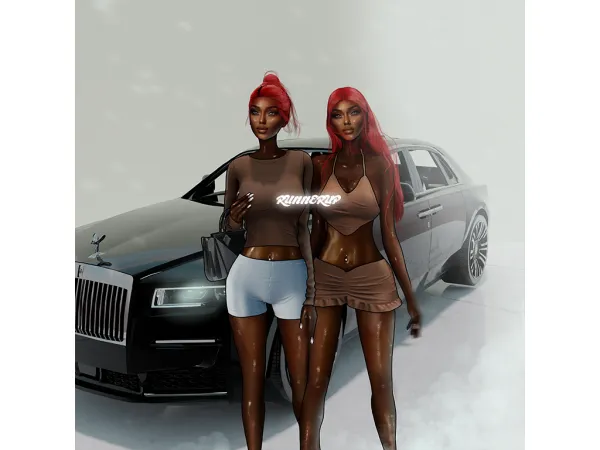 Alpha BaechicWildgyal mini pack - The Sims 4 Custom Content