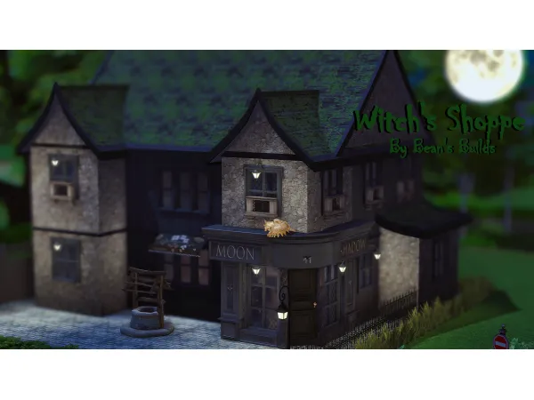 Alpha Witch's Shoppe - The Sims 4 Custom Content