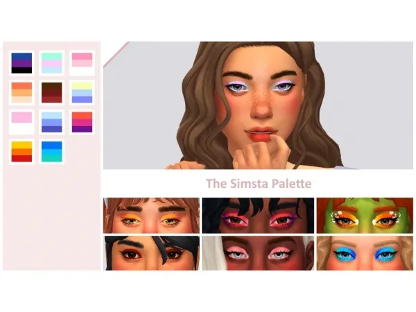 Maxis Match The Simsta Palette - The Sims 4 Custom Content