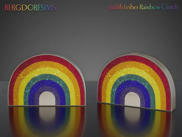 Judith Leiber Rainbow Clutch