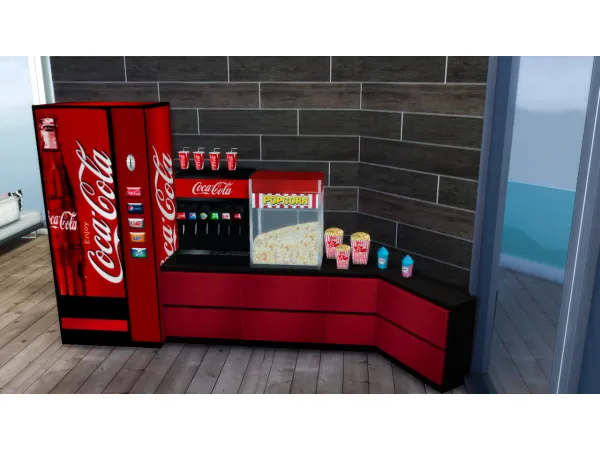 Maxis Match A night at the movies by simmerkatex - The Sims 4 custom content