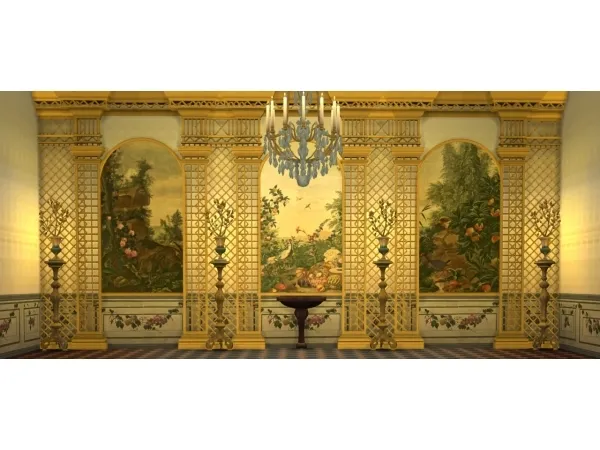 Maxis Match BERGL ROOMS SCHÖNBRUNN SCHLOSS PART 1 - The Sims 4 Custom Content