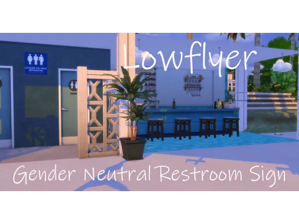 Maxis Match We've Got To Pee by lowflyer - The Sims 4 Custom Content