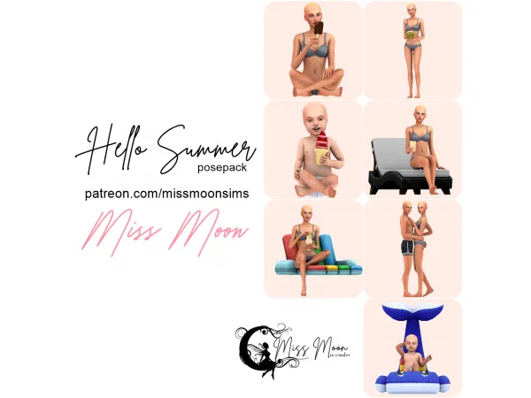 Mix Hello Summer - The Sims 4 Custom Content