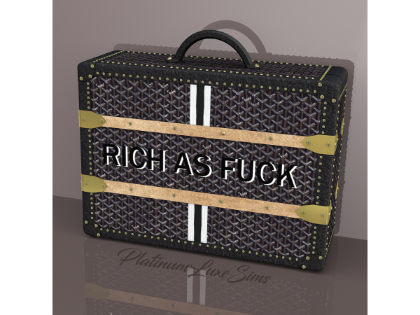 Kris jenner shop goyard suitcase