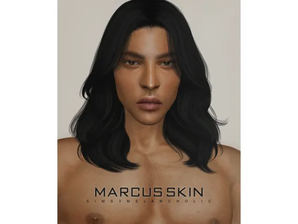 Alpha Marcus skin sim by sims3melancholic - The Sims 4 Custom Content