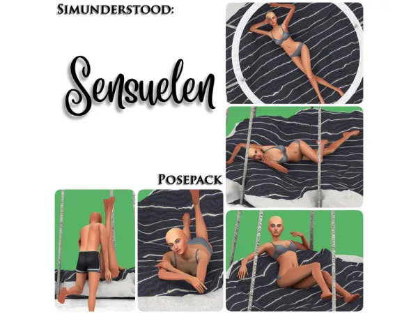 Mix SENSUELEN - The Sims 4 Custom Content