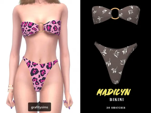 Alpha Madilyn Bikini - The Sims 4 Custom Content