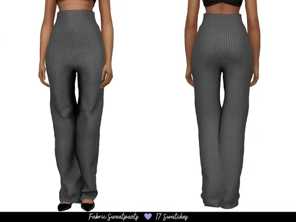 Alpha Fabric Sweatpants - The Sims 4 Custom Content