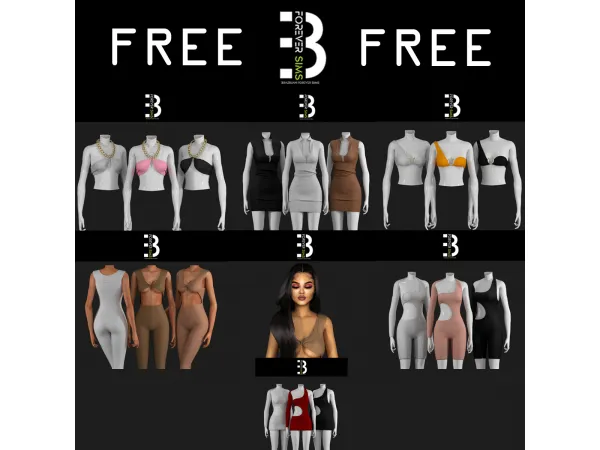 Alpha PACK JUNE FREE 43310450277903 - The Sims 4 Custom Content