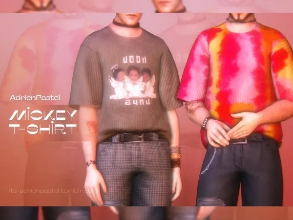 Maxis Match Mickey T Shirt - The Sims 4 Custom Content