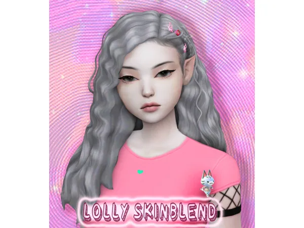 Alpha Lolly Skinblend (FaceSkin) by atomiclight - The Sims 4 Custom Content