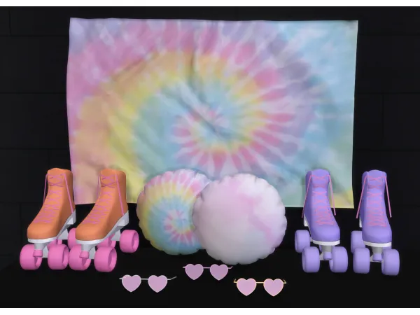 Maxis Match Summer Vibes Set by simmerkatex - The Sims 4 custom content