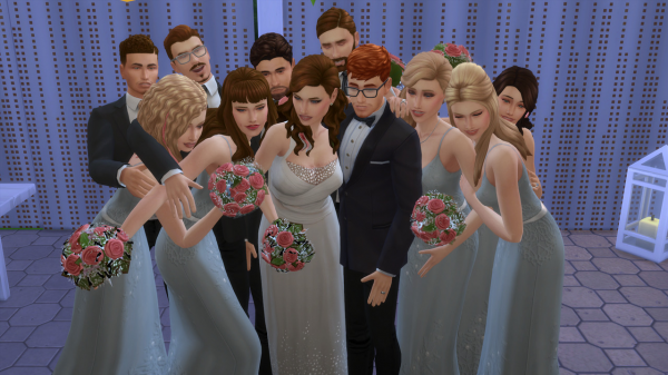 Alpha Wedding Posepacks by simsfinds - The Sims 4 Custom Content
