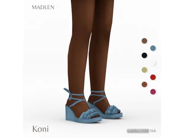 Maxis Match Koni Shoes (Kids) by Madlen - The Sims 4 Custom Content