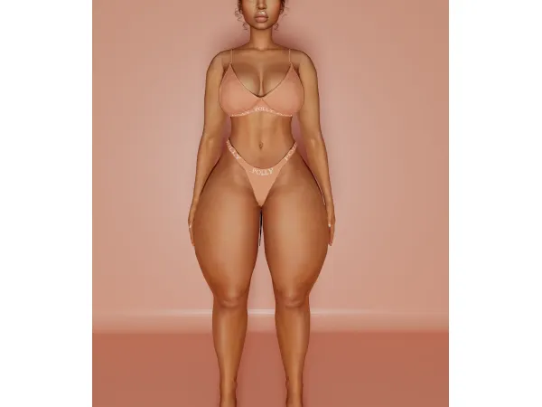Alpha Shorty Body Preset by Afrosimtric Simmer - The Sims 4 Custom Content
