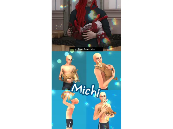 Mix [TheBrennts] Michi by The Brennts - The Sims 4 Custom Content