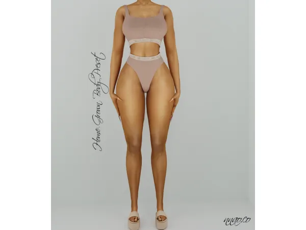 Alpha NNAO Home Grown Preset - The Sims 4 Custom Content