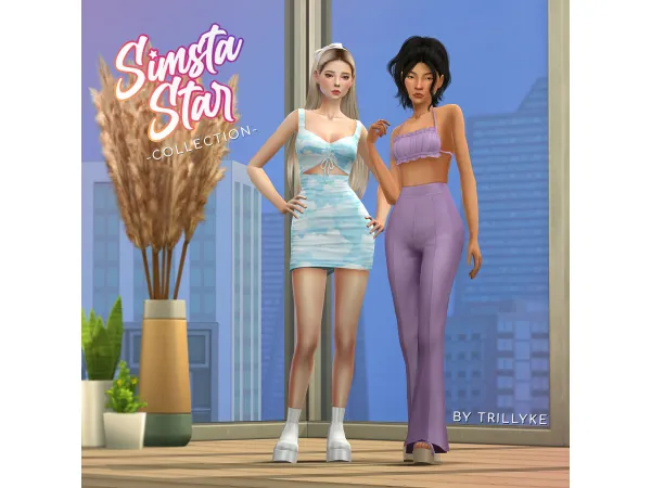 Maxis Match SIMSTASTAR COLLECTION by Trillyke update - The Sims 4 Custom Content