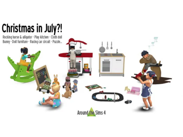 Maxis Match Around Toys - The Sims 4 Custom Content