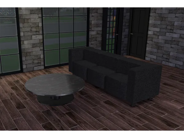 Alpha Marble Living Set by simmerkatex - The Sims 4 custom content