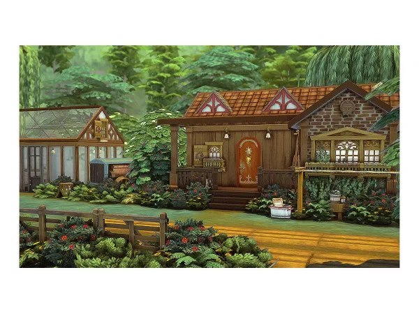 Maxis Match little cottage - The Sims 4 Custom Content