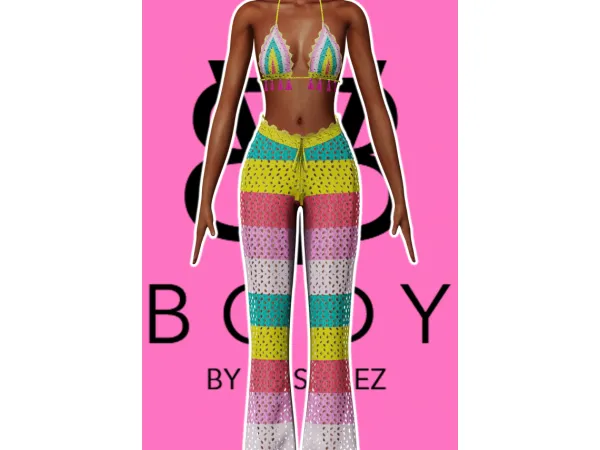 Alpha From The Vault Items ( free ) by Body by Vasquez - The Sims 4 Custom Content