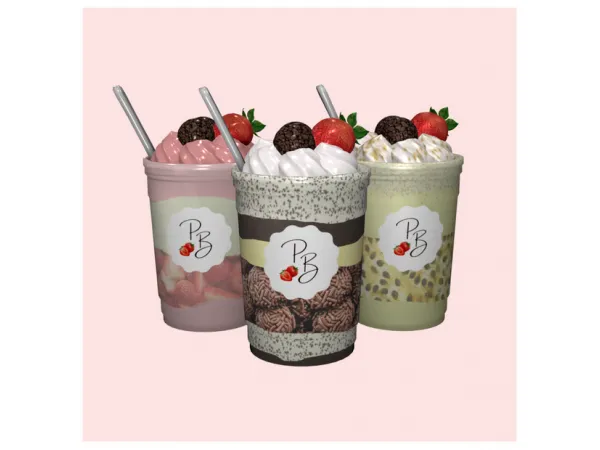 Alpha Sweet Cup Decor - The Sims 4 Custom Content