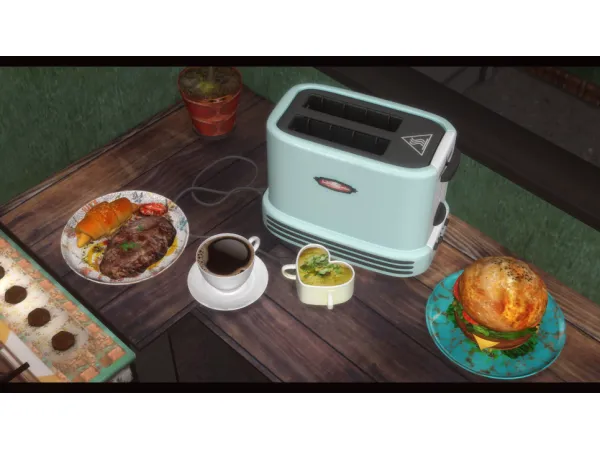 Alpha Dung For Rimings Cafe set - The Sims 4 Custom Content