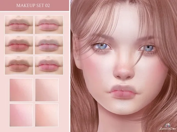 Alpha Makeup Set 02 - The Sims 4 Custom Content