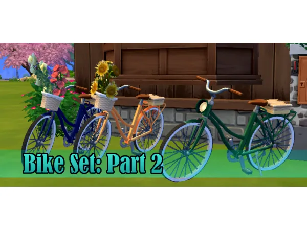 Maxis Match Bike Set Part 2 - The Sims 4 Custom Content