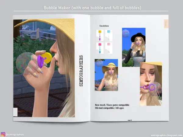 Mix Bubble Maker - The Sims 4 Custom Content