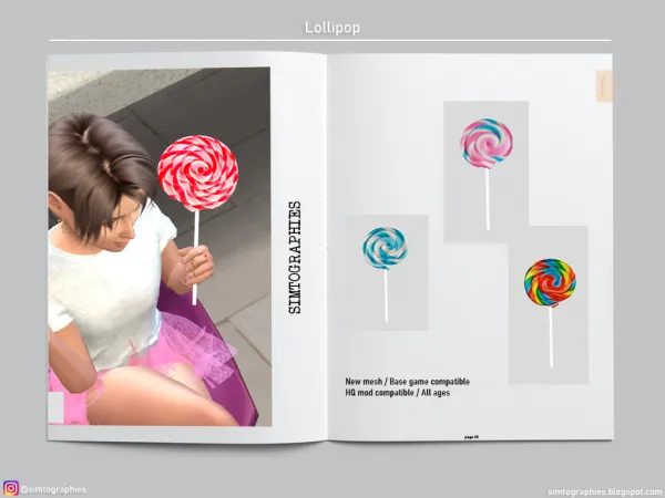 Mix Lollipop - The Sims 4 Custom Content