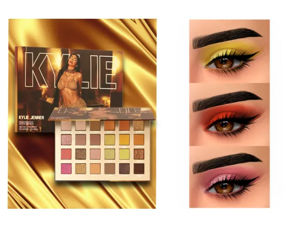 Mix kylie cosmetics palette - The Sims 4 Custom Content