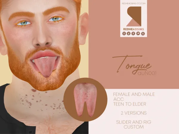 AU TONGUE N001
