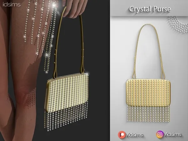 Alpha Crystal Purse - The Sims 4 Custom Content