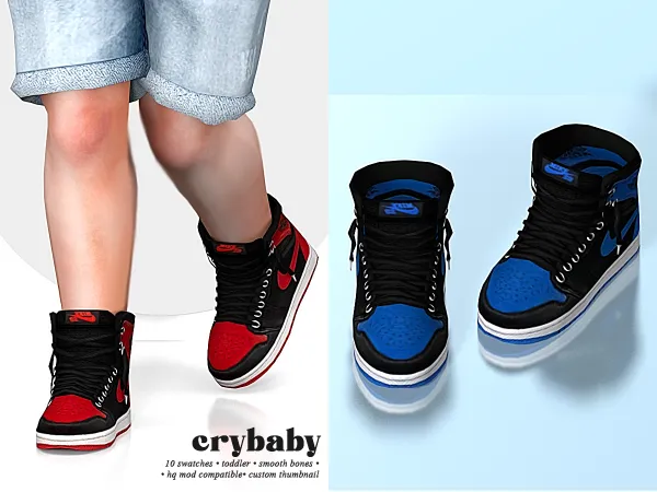 Mix crybaby hades sneaker - The Sims 4 Custom Content
