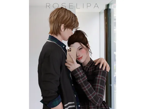 Mix [ROSELIPA] At My Worst by ROSELIPA - The Sims 4 Custom Content