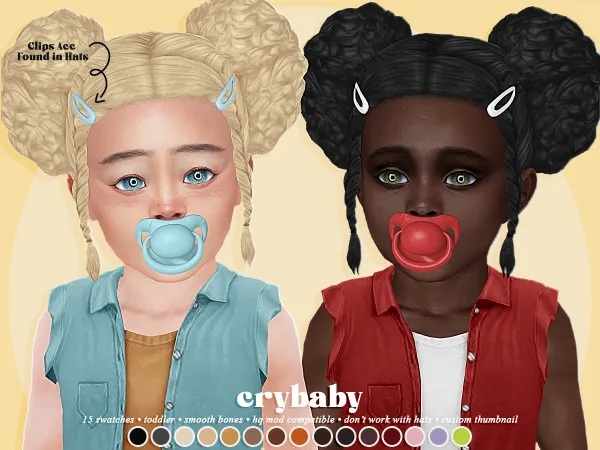 Maxis Match crybaby trinity hair (aharris00britney) toddler f - The Sims 4 Custom Content
