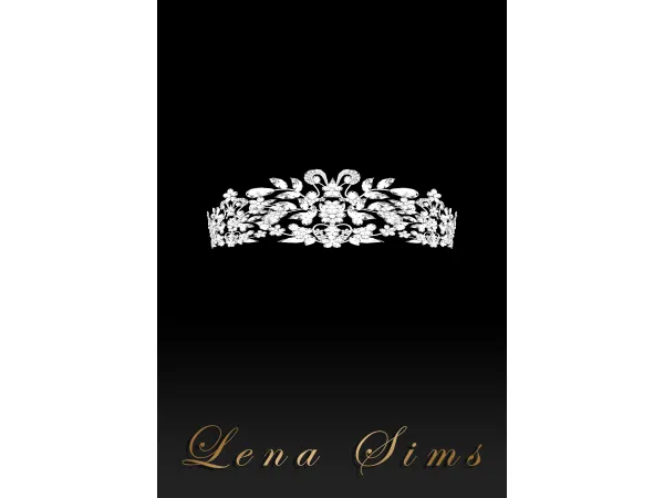 Alpha [Lena Sims] Classic Tiara by Lena Sims - The Sims 4 Custom Content