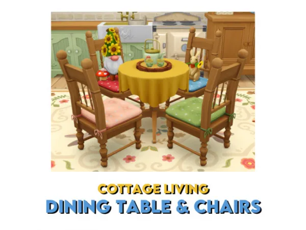 Maxis Match Table for two - The Sims 4 Custom Content