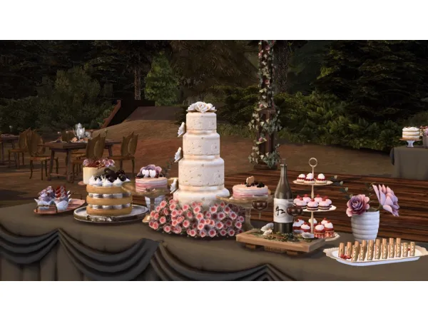 Mix Forest Wedding Venue - The Sims 4 Custom Content