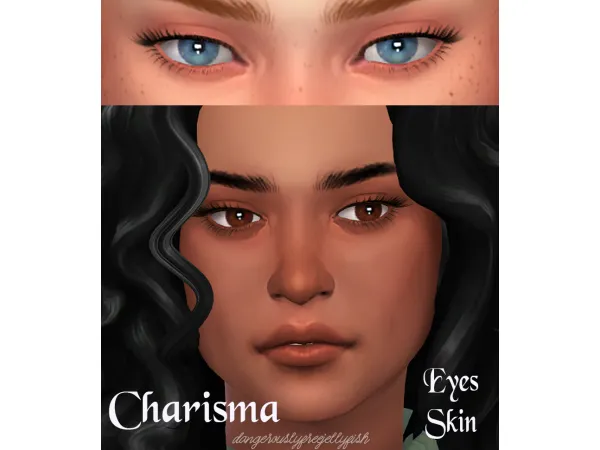 Mix Charisma Eyes Skin by dangerouslyfreejellyfish - The Sims 4 Custom Content