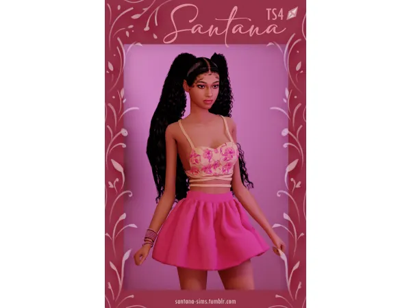 Mix Santana Sims Set - The Sims 4 Custom Content