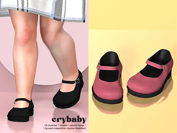 Mix crybaby lilly lolita platform (astya96) - The Sims 4 Custom Content