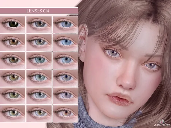 Alpha Lenses 014 - The Sims 4 Custom Content