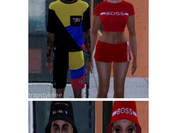 Alpha Moechella Summer Pt 3 by trapstyleree - The Sims 4 Custom Content