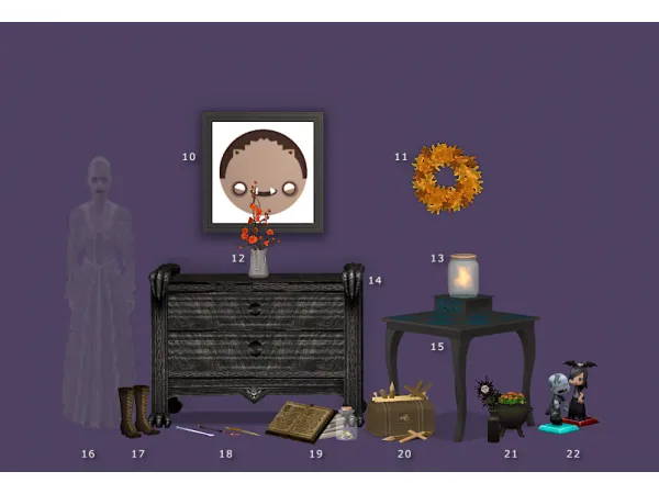 spookymagic favorites by shastakiss - The Sims 2 Custom Content