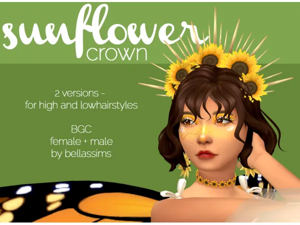 Sunflower Crown by Bellassims
